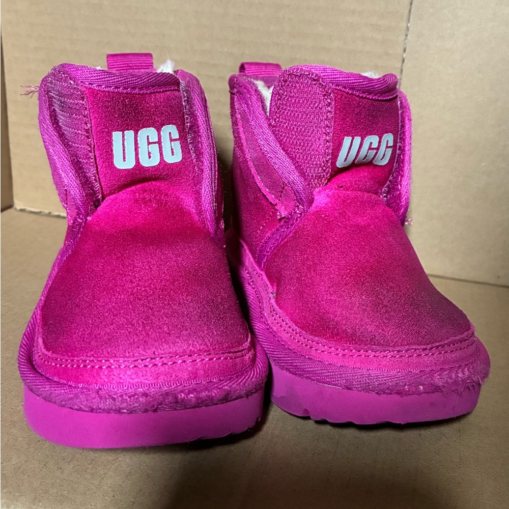 UGG Kids Fuchsia Boots